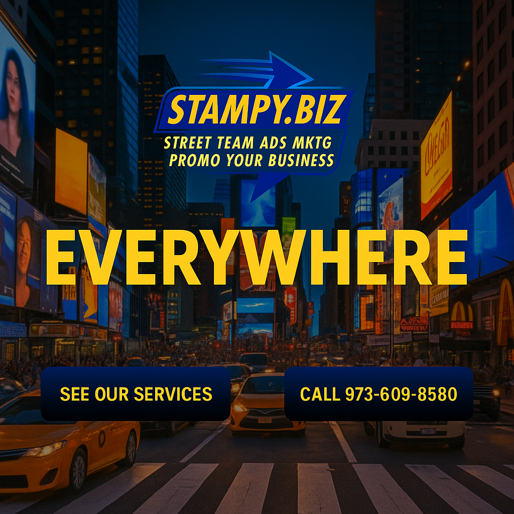 Stampy street team banner